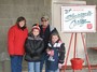 Toni Arsenault with Peter Ashworth and his children Nicholas and Madison
